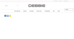 Desktop Screenshot of debbiecosmetics.com